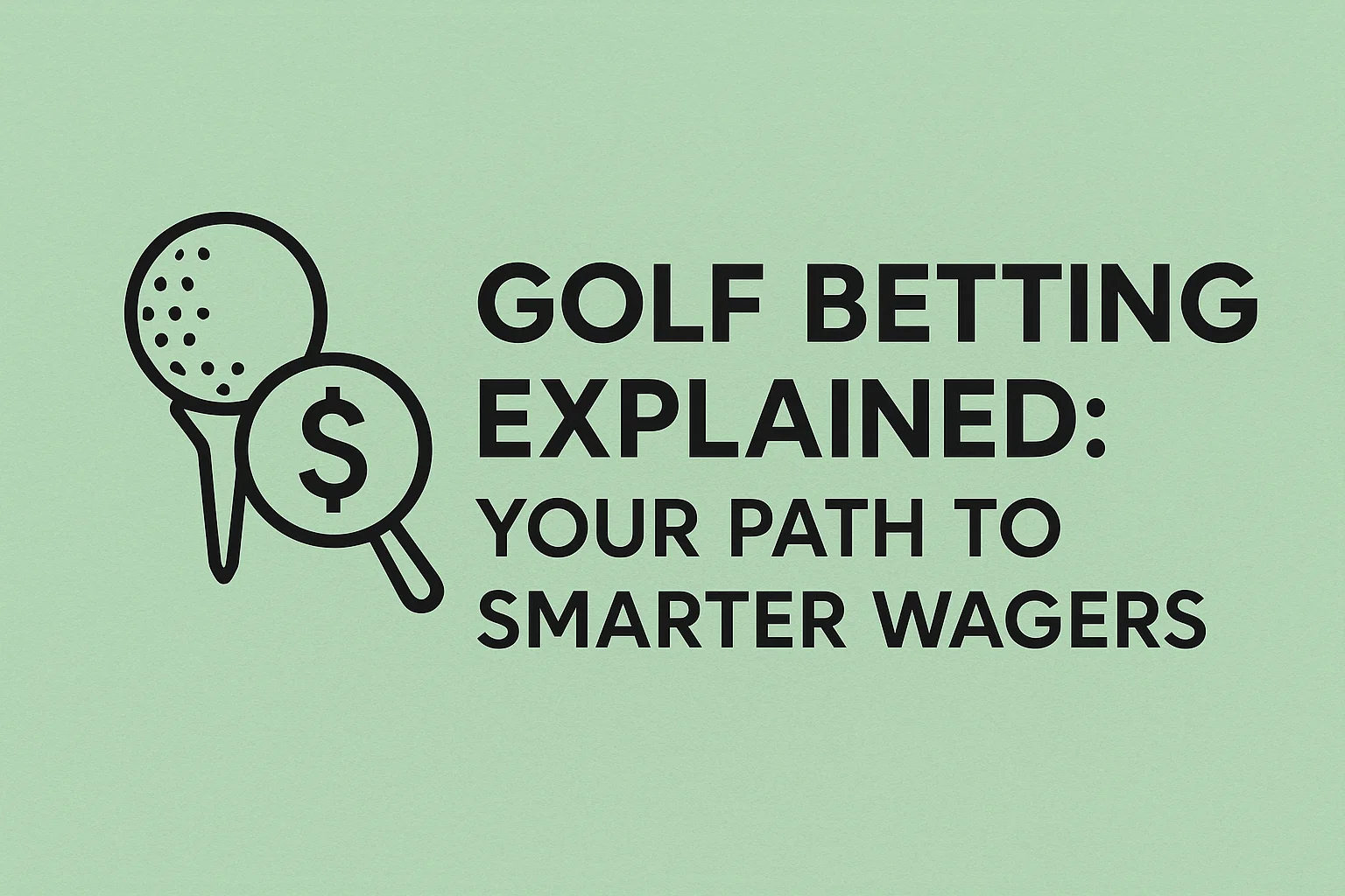 Golf Betting Explained: Your Path to Smarter Wagers