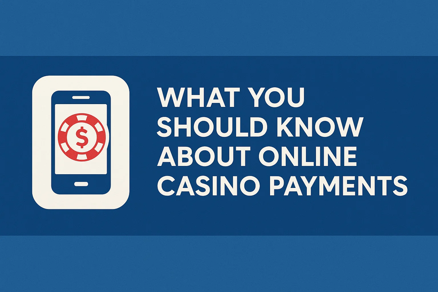 What You Should Know About Online Casino Payments
