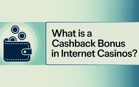 What is a Cashback Bonus in Internet Casinos?